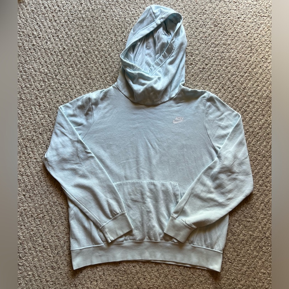 Nike Sky Blue Casual Hoodie